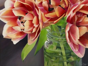 Tulip 3 | 36x46 Acrylic on Canvas