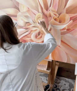 Laurie Koss painting